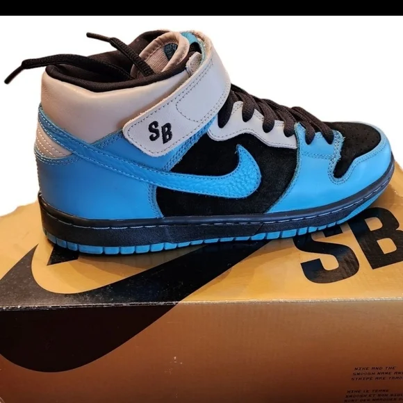 Nike Dunk Mid Aqual Fuel Blue used Men (10W)
